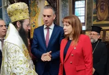 Кметът и областният управител на Бургас присъстваха на първото богослужение на новия Сливенски митрополит