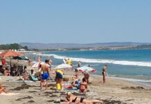 И днес на Бургаския плаж имаше мъртво вълнение