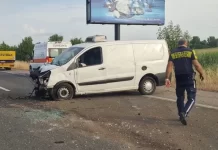 Катастрофа блокира АМ „Тракия“