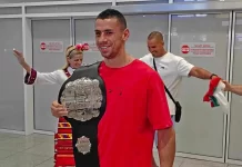 Стоян Копривленски се завърна в родния Бургас като световен шампион в K-1 World Max