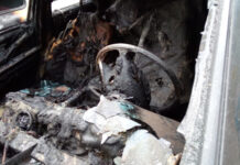 Пожар унищожи лек автомобил в ж.к. „Изгрев“ в Бургас