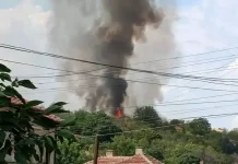 Всички военни формирования са приведени в готовност за гасене на пожари