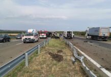 Катастрофа затвори автомагистрала „Тракия” в двете посоки, има загинал и ранени