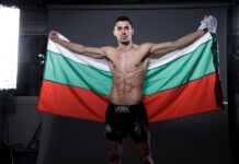 Най-добрият български кикбоксьор Стоян Копривленски извоюва трудна победа на престижния международен турнир K-1 в Осака