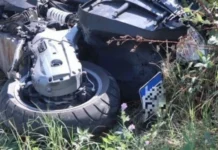 Пиян мъж катастрофира с мотор в Бургас