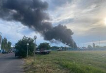 Огромен пожар избухна в Бургас