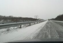 Временно ограничение на движението по АМ „Тракия“ в участъка Карнобат – Бургас заради снегопочистване