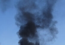 Пожар край 227-ми километър на АМ „Тракия“ в посока Бургас