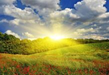 Слънчево време, с постепенно развиваща се облачност след обяд и краткотрайни валежи