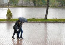 Оранжев код за опасни валежи в четири области – какво предупреждават от НИМХ
