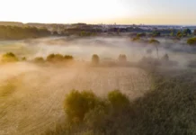 Студено утро, мъгли в низините и повече слънце през деня
